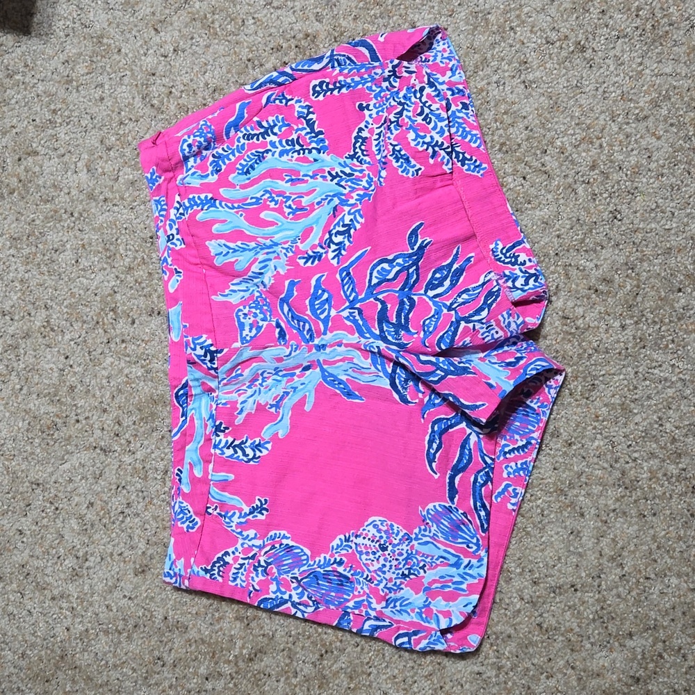 Lilly Pulitzer Pink and Blue Women Shorts